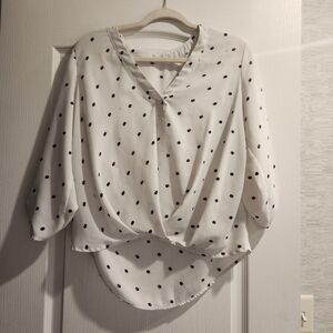 Lush Womens Blouse Size S Euc